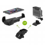 iOttie Active Edge Bike Mount with GoPro Adapter - поставка за велосипеди, мотоциклети, скутери и др. с адаптер за GoPro (черен) 2