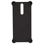 Nokia Soft Touch Case CC-801 - поликарбонатов кейс за Nokia 8 (черен) 1