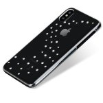 Bling My Thing Milky Way Pure Brilliance Swarovski - поликарбонатов кейс с кристали Сваровски за iPhone XS, iPhone X (прозрачен) 2