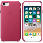 Apple iPhone Leather Case - оригинален кожен кейс (естествена кожа) за iPhone 8, iPhone 7 (розов) 2