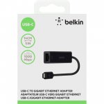 Belkin USB-C to Gigabit Ethernet - адаптер за свързване от USB-C към Gigabit Ethernet 2