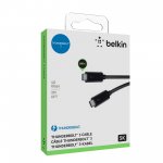 Belkin Thunderbolt 3 Cable - кабел USB-C към USB-C (200 см.) с поддръжка на 5K  4