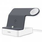 Belkin PowerHouse Charge Dock - сертифицирана докинг станция за зареждане на iPhone и Apple Watch (бял) 2