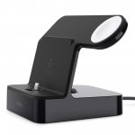 Belkin PowerHouse Charge Dock - сертифицирана докинг станция за зареждане на iPhone и Apple Watch (черен) 1