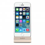 Belkin Mixit Lightning ChargeSync Dock  - док станция за iPhone с Lightning (златист) 2