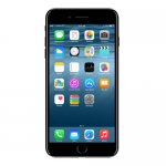 Eiger 3D Glass Full Screen Curved Tempered Glass - калено стъклено защитно покритие с извити ръбове за целия дисплея на iPhone 8, iPhone 7, iPhone 6/6S (черен-прозрачен) 1