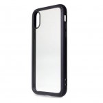 Torrii Torero Case - хибриден удароустойчив кейс за iPhone XS, iPhone X (черен-прозрачен) 1