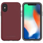 Otterbox Symmetry Series Case - хибриден кейс с висока защита за iPhone XS, iPhone X (червен) 1