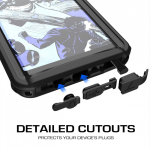 Ghostek Nautical IP68 Waterproof Case - ударо и водоустойчив кейс за Samsung Galaxy Note 8 (черен) 2