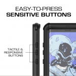 Ghostek Nautical IP68 Waterproof Case - ударо и водоустойчив кейс за Samsung Galaxy Note 8 (черен) 6