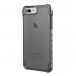 Urban Armor Gear Plyo Case - удароустойчив хибриден кейс за iPhone 8 Plus, iPhone 7 Plus (черен-прозрачен) 1