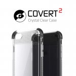 Ghostek Covert 2 Case  - хибриден удароустойчив кейс за iPhone 8 Plus, iPhone 7 Plus (прозрачен-черен) 3
