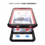 Ghostek Nautical IP68 Waterproof Case - ударо и водоустойчив кейс за iPhone XS, iPhone X (черен) 5