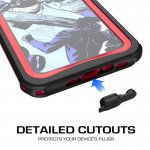 Ghostek Nautical IP68 Waterproof Case - ударо и водоустойчив кейс за iPhone XS, iPhone X (черен) 2