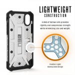 Urban Armor Gear Plasma - удароустойчив хибриден кейс за iPhone XS, iPhone X (прозрачен) 5