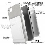 Ghostek Exec Shockproof Case - удароустойчив кейс за iPhone 8, iPhone 7 (червен) 1