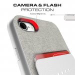 Ghostek Exec Shockproof Case - удароустойчив кейс за iPhone 8, iPhone 7 (червен) 3