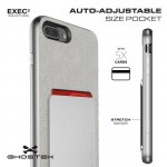 Ghostek Exec Shockproof Case - удароустойчив кейс за iPhone 8 Plus, iPhone 7 Plus (черен) 5