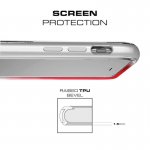 Ghostek Cloak 3 Case  - хибриден удароустойчив кейс за iPhone 8, iPhone 7 (прозрачен-черен) 3