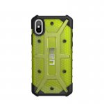 Urban Armor Gear Plasma - удароустойчив хибриден кейс за iPhone XS, iPhone X (цитрон) 1