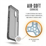 Urban Armor Gear Plyo Case - удароустойчив хибриден кейс за iPhone XS, iPhone X (прозрачен) 3