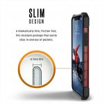 Urban Armor Gear Plasma - удароустойчив хибриден кейс за iPhone XS, iPhone X (червен-прозрачен) 4