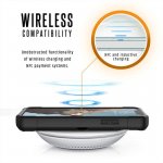 Urban Armor Gear Trooper Case - удароустойчив хибриден кейс с отделение за карти за iPhone XS, iPhone X (черен) 4