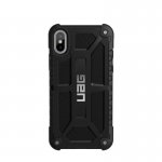 Urban Armor Gear Monarch Case - удароустойчив хибриден кейс за iPhone XS, iPhone X (черен) 1