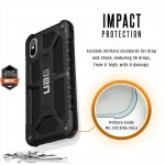 Urban Armor Gear Monarch Case - удароустойчив хибриден кейс за iPhone XS, iPhone X (черен) 5