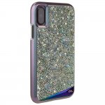 CaseMate Brilliance Case - кейс с висока защита и кристали за iPhone XS, iPhone X (лилав) 3