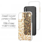 CaseMate Karat Case - дизайнерски кейс с елементи от розово злато и висока защита за iPhone XS, iPhone X (розово злато) 2
