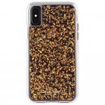 CaseMate Karat Case - дизайнерски кейс с елементи от розово злато и висока защита за iPhone XS, iPhone X (розово злато) 4