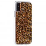 CaseMate Karat Case - дизайнерски кейс с елементи от розово злато и висока защита за iPhone XS, iPhone X (розово злато) 1