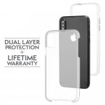 CaseMate Naked Tough Case - кейс с висока защита за iPhone XS, iPhone X (прозрачен) 2