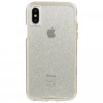 CaseMate Naked Tough Sheer Glam Case - кейс с висока защита за iPhone XS, iPhone X (златист) 1