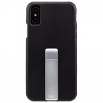 CaseMate Tough Stand Case - кейс с висока защита и поставка за iPhone XS, iPhone X (черен) 3