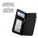 CaseMate Wallet Folio - кожен калъф (естествена кожа), тип портфейл за iPhone XS, iPhone X (черен) 1