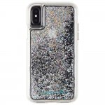 CaseMate Waterfall Case - дизайнерски кейс с висока защита за Apple iPhone XS,iPhone X (бял) 4