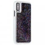 CaseMate Waterfall Case - дизайнерски кейс с висока защита за Apple iPhone XS, iPhone X (черен) 1