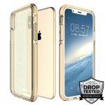 Prodigee Safetee Case - хибриден кейс с висока степен на защита за iPhone XS, iPhone X (златист) 1