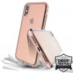 Prodigee Safetee Case - хибриден кейс с висока степен на защита за iPhone XS, iPhone X (розов) 2