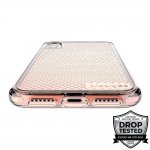 Prodigee Safetee Case - хибриден кейс с висока степен на защита за iPhone XS, iPhone X (розов) 5