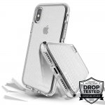 Prodigee Safetee Case - хибриден кейс с висока степен на защита за iPhone XS, iPhone X (сребрист) 2