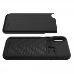 Prodigee Undercover Case - хибриден кейс с място за карти за iPhone XS, iPhone X (черен) 2