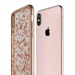 Prodigee Treasure Case - хибриден кейс с висока степен на защита за iPhone XS, iPhone X (розов) 2