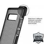 Prodigee Safetee Case - хибриден кейс с висока степен на защита за Samsung Galaxy Note 8 (черен) 2
