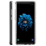 Verus Crystal Bumper Case - хибриден удароустойчив кейс за Samsung Galaxy Note 8 (черен-прозрачен) 4