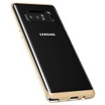 Verus Crystal Bumper Case - хибриден удароустойчив кейс за Samsung Galaxy Note 8 (златист-прозрачен) 3
