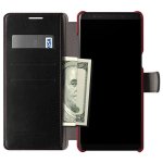 Verus Dandy Layered Case - кожен калъф, тип портфейл за Samsung Galaxy Note 8 (черен) 3