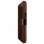 Verus Dandy Layered Case - кожен калъф, тип портфейл за Samsung Galaxy Note 8 (тъмнокафяв) 1